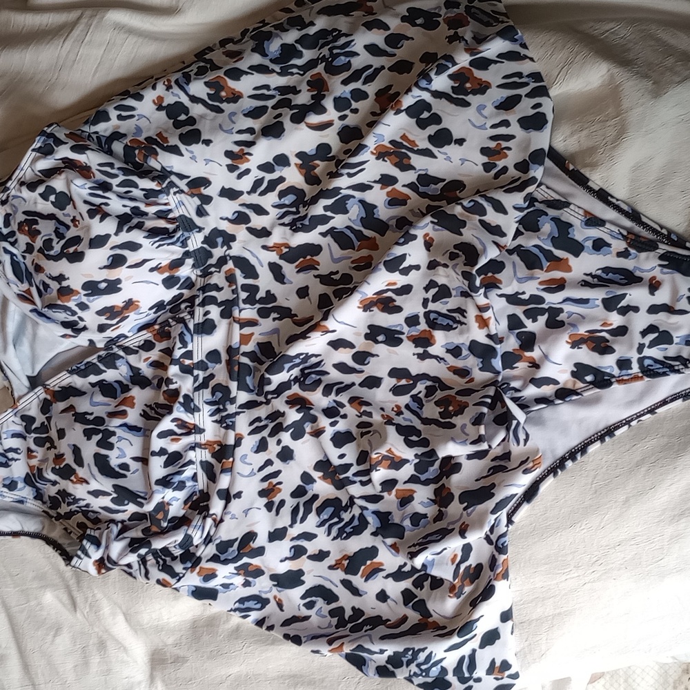 Two pieces tankini swim suit 4x